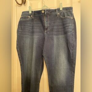 LC Lauren Conrad Dark Blue Straight Leg Jeans